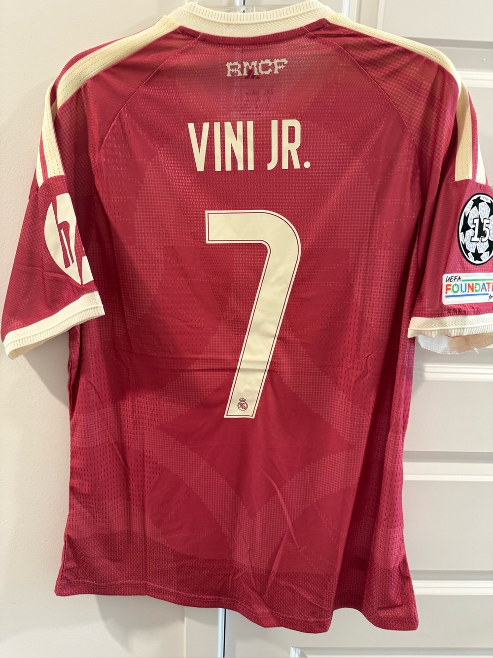 NWT Real Madrid Vinícius Júnior #7 3rd kitPlayer Version Men’s Soccer Jersey 2XL